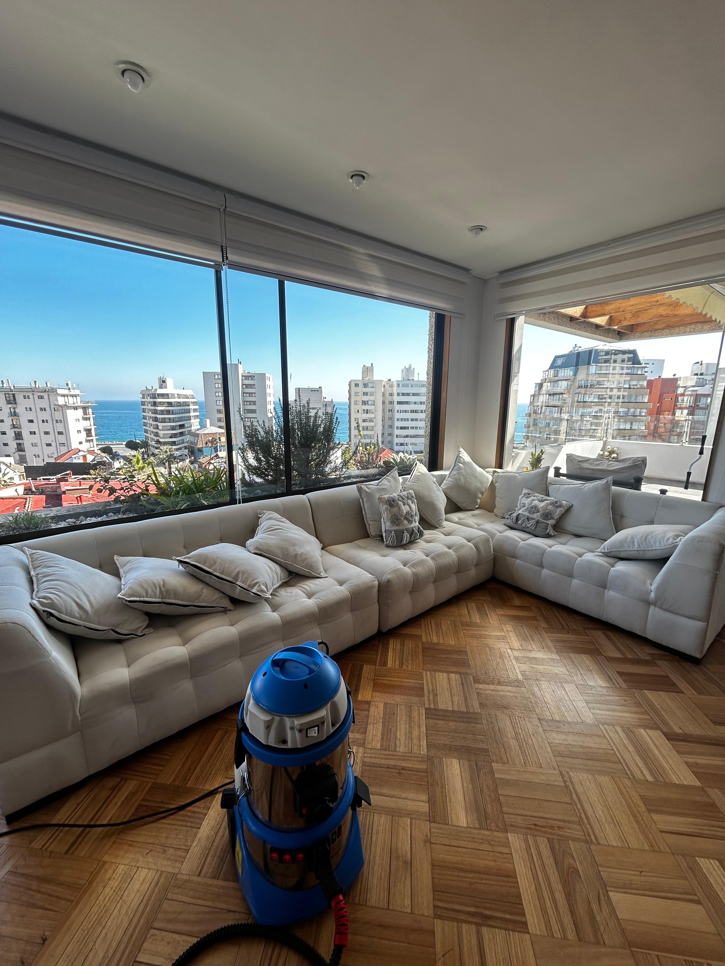 Living limpio y elegante